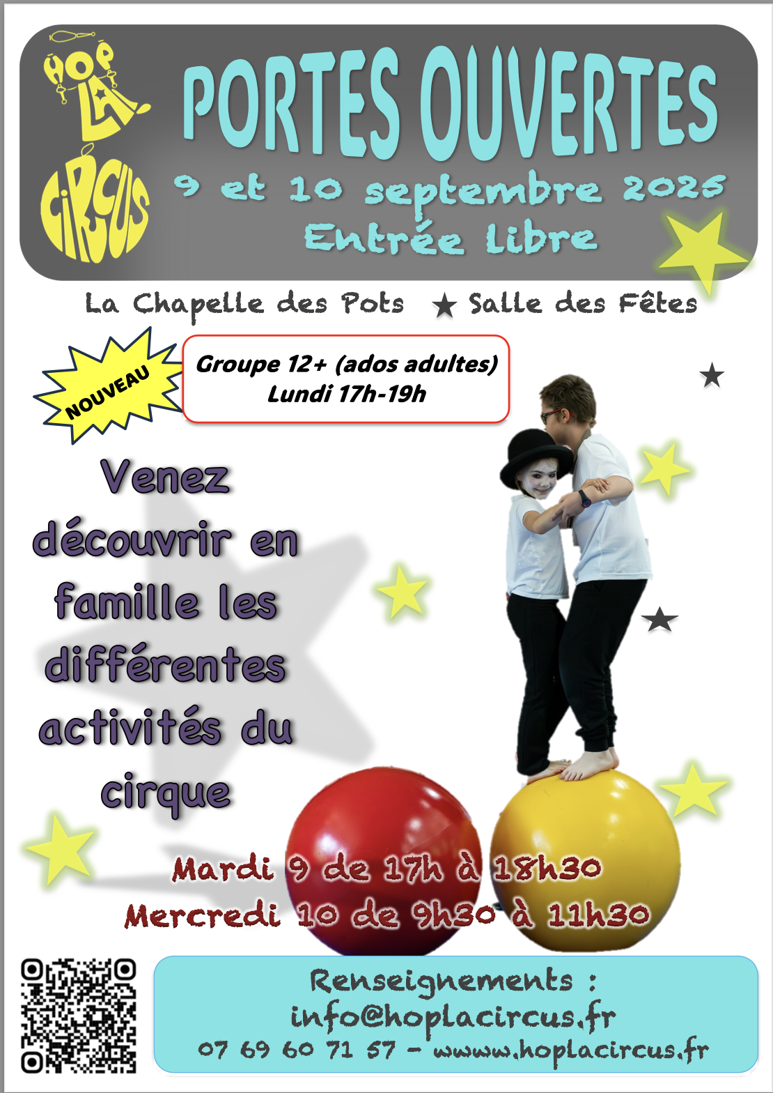 AFFICHE PORTES OUVERTES 2025