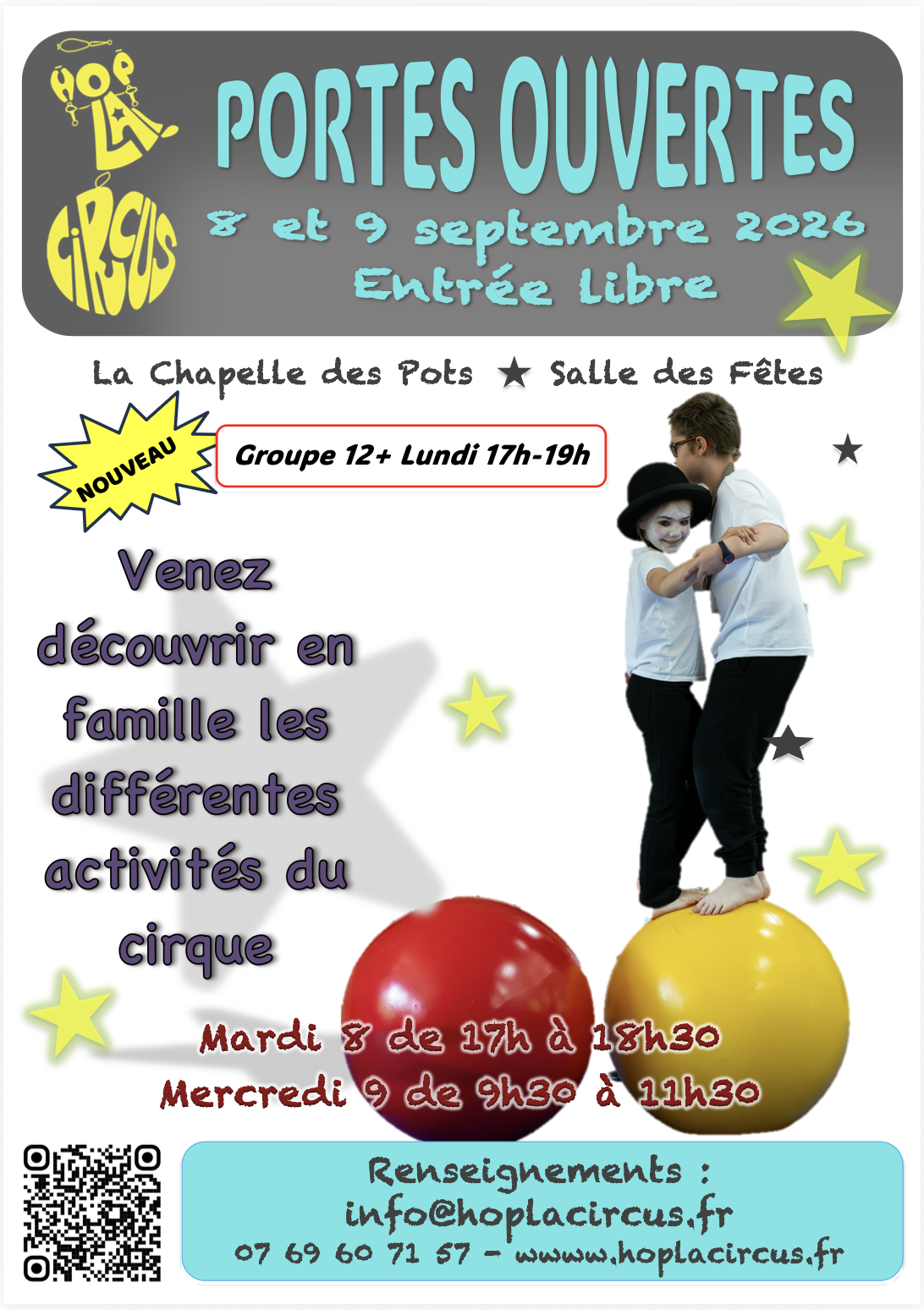 AFFICHE PORTES OUVERTES 2026