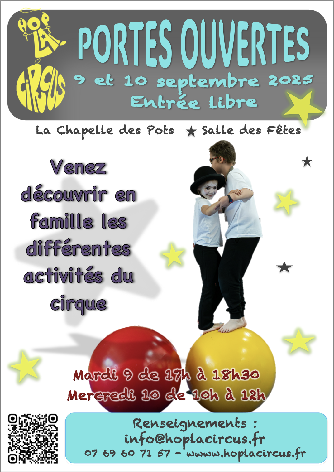 AFFICHE PORTES OUVERTES 2025